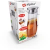 Alpina - Carafe with handle in borosilicate glass 1.4 l