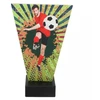 Stiklinis futbolo trofėjus Triumfas
