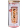 Alpina - Glass Jar/Storage Container with Lid 1250 ml 9.5 x 21 cm