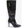 Stiletto batai su kulnais juodos spalvos Reanwenna