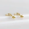 Stilingi auskarai Coral Gold