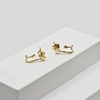 Stilingi auskarai Nova Gold