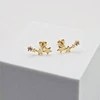 Stilingi auskarai Orion Gold