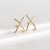 Stilingi auskarai X Gold