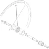 Stipinas Shimano 272 mm WH-R600-R