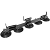 Rockbros XP1003 stogo bagažinė su siurbtuku 3 dviračiams - Juodas