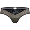 Kinga Stringai Hypnotic I S-331/1 juodos ir smėlio spalvos