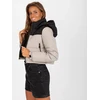 Striukė moterims-NM-KR-D2-3825.77P-juoda-smėlio spalva