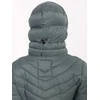 Striukė moteriška tamsiai žalia pūkinė OUTDOOR STYLE