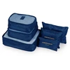 Kelioninis Solier Luggage Suitcase organiser set 6 items Solier SA55 navy