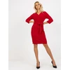 Sukienka-LK-SK-507875.99P-ciemny raudona