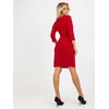 Sukienka-LK-SK-507875.99P-ciemny raudona
