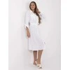 Suknelė balta moteriška elegantiška