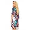 Suknelė Blue Mėlyna Navy mėlynas butterfly dress with belt Numoco