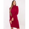 Suknelė bordo Makadamia – elegancijai ir jaukumui vėsesnėmis dienomis.