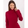 Suknelė bordo Makadamia – elegancijai ir jaukumui vėsesnėmis dienomis.