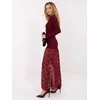 Suknelė bordo Makadamia – elegancijai ir išskirtinumui šaltuoju sezonu.