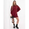 Suknelė bordo Makadamia – stiliui ir elegancijai vakarui.
