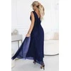 Suknelė ilga 221116 Numoco – elegancijai ir patogumui ypatingomis progomis.