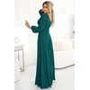 Suknelė ilga elegantiška šifono su rankovėmis