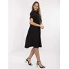 Suknelė juoda elegantiška kasdienai