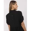 Suknelė juoda elegantiška kasdienai