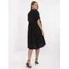 Suknelė juoda elegantiška kasdienai
