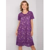 Suknelė-LK-SK-506732.39P-tamsiai violetinė