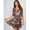 Suknelė-LK-SK-507626.70-juoda-raudona