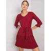 Suknelė-LK-SK-507733.80P-bordo