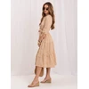 Suknelė-LK-SK-508005.07P-smėlio spalvos