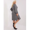 Suknelė-LK-SK-509476.28P-pilka-juoda