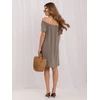 Suknelė Sukienka-D73761M30196A-khaki