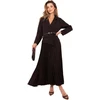 Suknelė Sukienka-IT-SK-21599-1.03-ciemny ruda