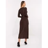 Suknelė Sukienka-IT-SK-21619.97-ciemny ruda