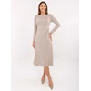 Suknelė Sukienka-IT-SK-21900.00-smėlio spalva