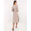 Suknelė Sukienka-IT-SK-21900.00-smėlio spalva