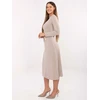 Suknelė Sukienka-IT-SK-21900.00-smėlio spalva