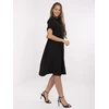 Suknelė juoda elegantiška kasdienai