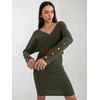 Suknelė-TW-SK-BE-BQ183.19-khaki