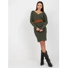 Suknelė-TW-SK-BE-BQ183.19-khaki