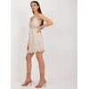 Suknelė-TW-SK-BI-8971.99-smėlio spalvos