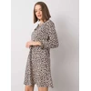 Suknelė-WN-SK-R817.66-šviesiai smėlio spalvos