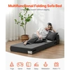 VEVOR Sulankstoma sofa-lova su 2 pagalvėmis
