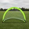 Smj Sulenkiama futbolo treniruočių vartai – neono žalia (M) 120x80x80 cm