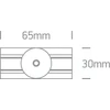 Sunkių daiktų mechaninis adapteris bėgeliui 40003 / 40003A, 41020/G