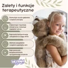 Sunkusis pliušinis tinginys Woopie, 2,5kg, įvairiaspalvis
