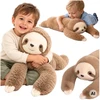 Sunkusis pliušinis tinginys Woopie, 2,5kg, įvairiaspalvis