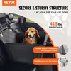 VEVOR Juoda šuns kėdutė automobiliui iki 22 kg