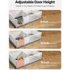 VEVOR Šunų vedliklės dėžė reguliuojamomis durelėmis